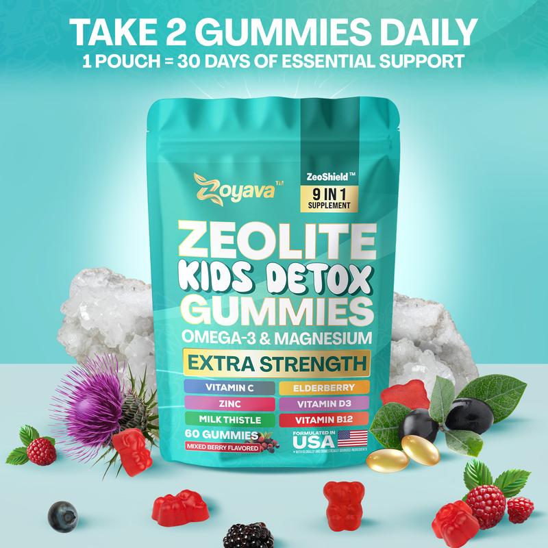 Zoyava Zeolite Kids Detox Gummies