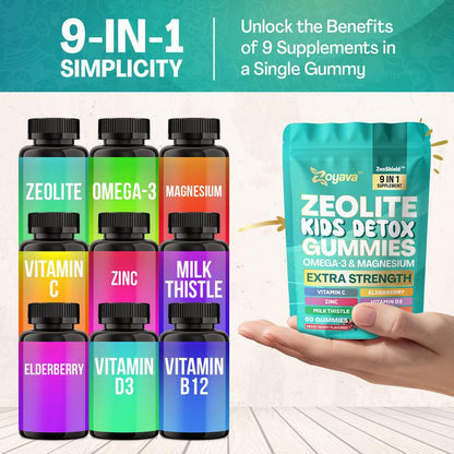 Zoyava Zeolite Kids Detox Gummies