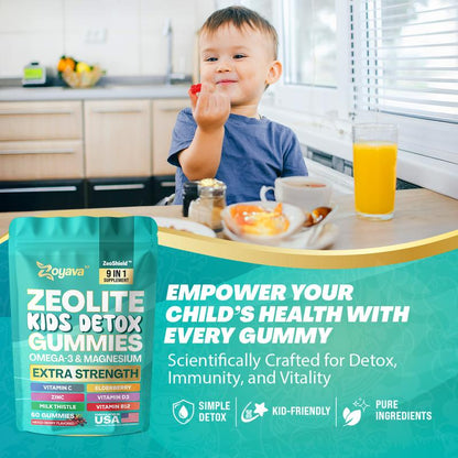 Zoyava Zeolite Kids Detox Gummies